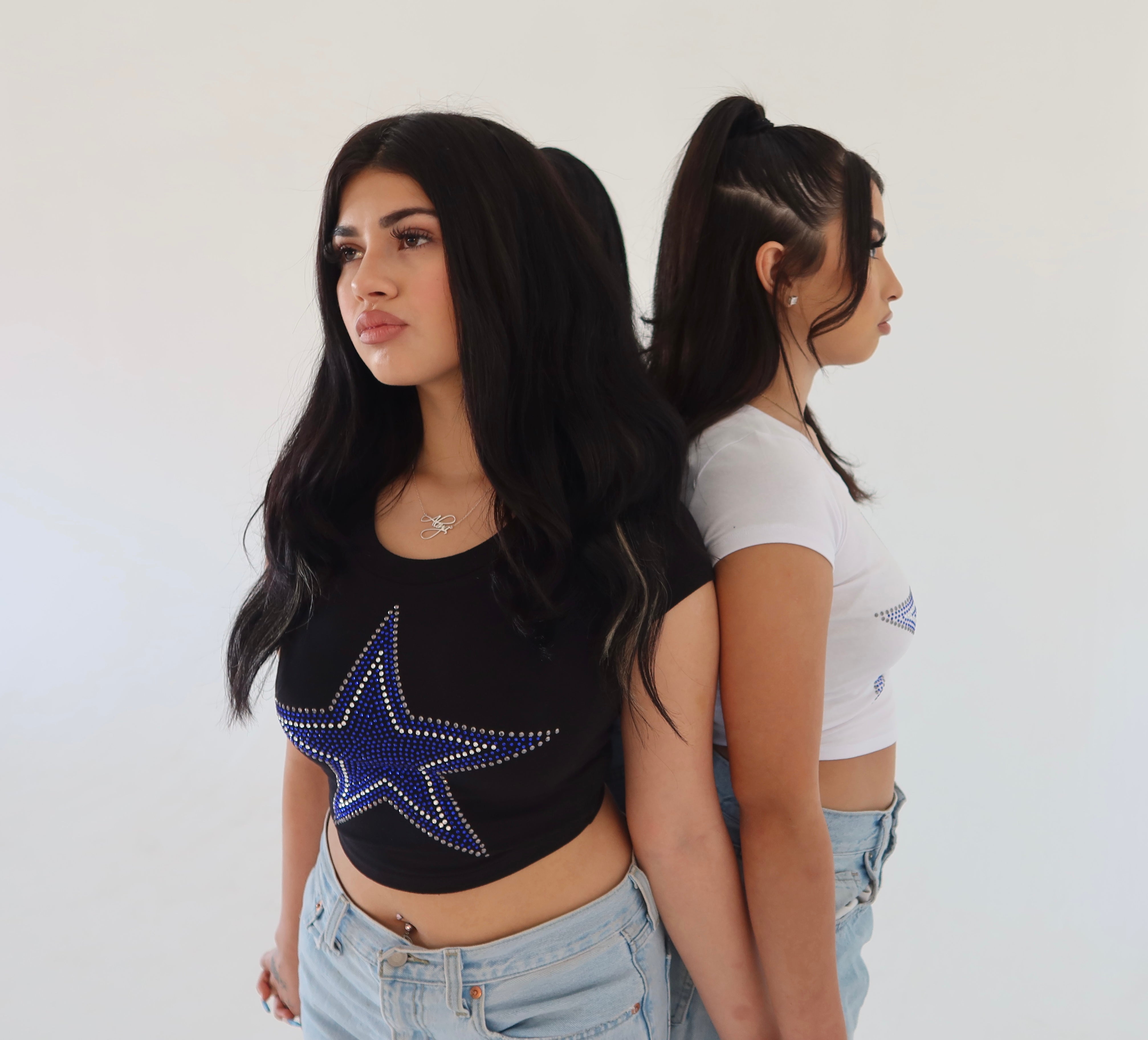 Tops, Sexy Dallas Cowboys Rhinestone Bling Crop Top