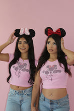 Load image into Gallery viewer, LOVE IS IN THE AIR RHINESTONE BABY T

