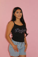 Load image into Gallery viewer, RHINESTONE DODGER FULL LENGTH TANK TOP
