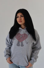 Load image into Gallery viewer, BAD BUNNY RHINESTONE HOODIE
