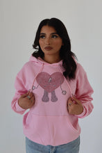 Load image into Gallery viewer, BAD BUNNY RHINESTONE HOODIE
