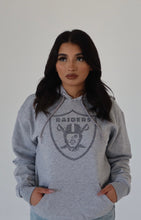 Load image into Gallery viewer, RHINESTONE RAIDERS HOODIE
